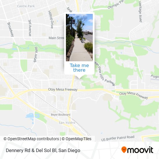 Mapa de Dennery Rd & Del Sol Bl