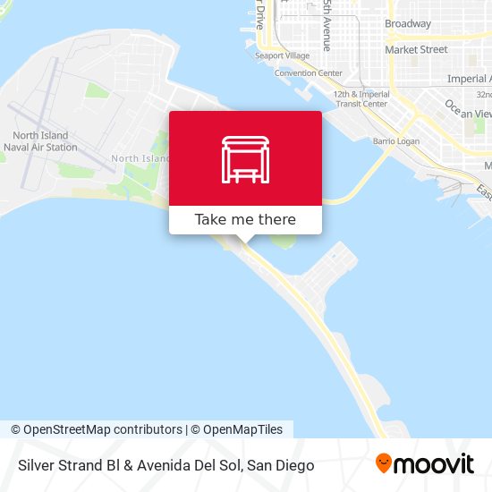 Silver Strand Bl & Avenida Del Sol map