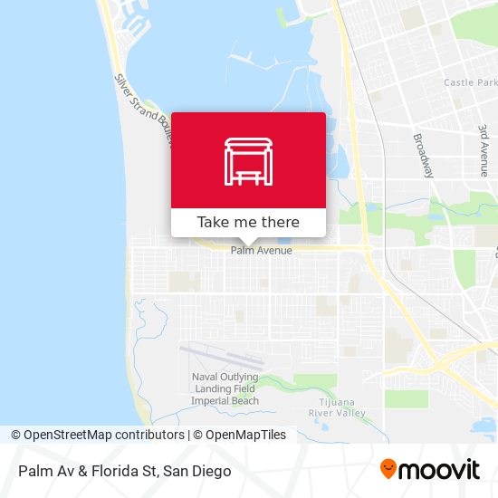 Mapa de Palm Av & Florida St