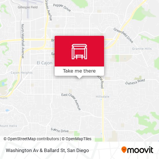 Washington Av & Ballard St map