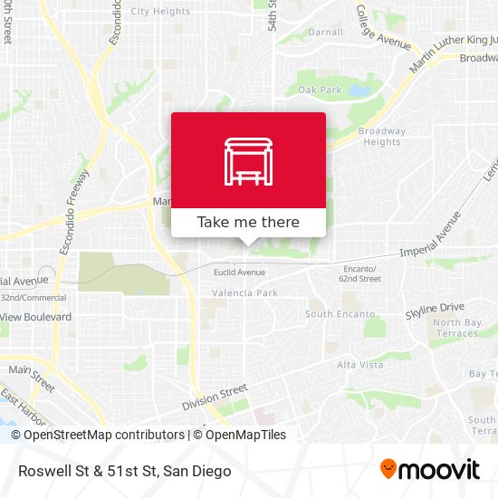 Mapa de Roswell St & 51st St