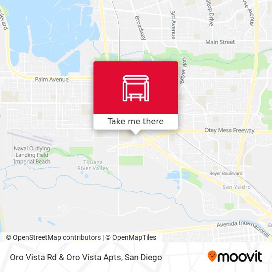 Oro Vista Rd & Oro Vista Apts map