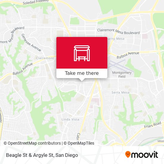 Beagle St & Argyle St map