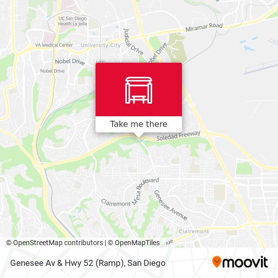 Genesee Av & Hwy 52 (Ramp) map