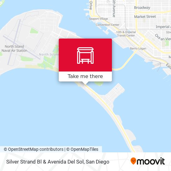 Silver Strand Bl & Avenida Del Sol map