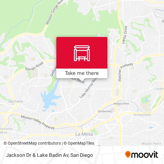 Mapa de Jackson Dr & Lake Badin Av