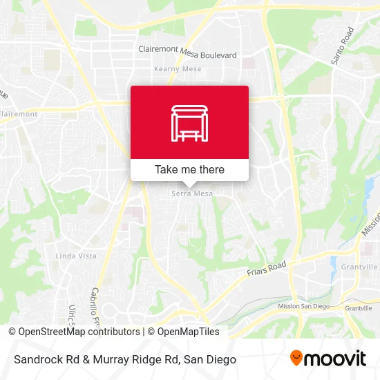 Sandrock Rd & Murray Ridge Rd map