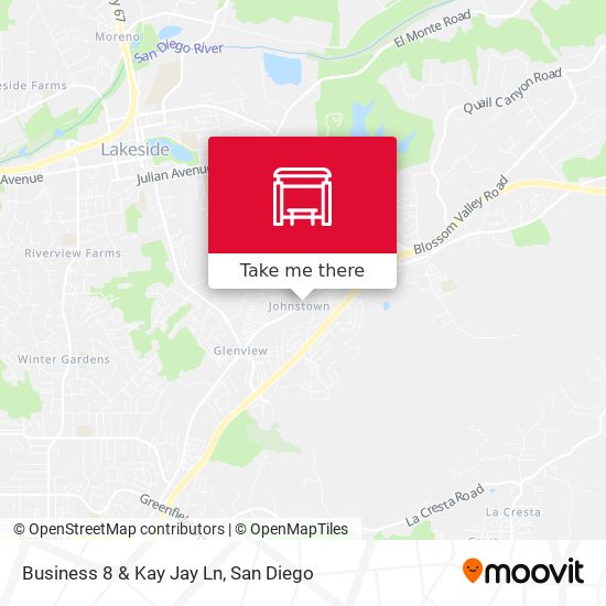 Business 8 & Kay Jay Ln map