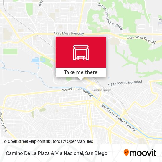 Mapa de Camino De La Plaza & Via Nacional