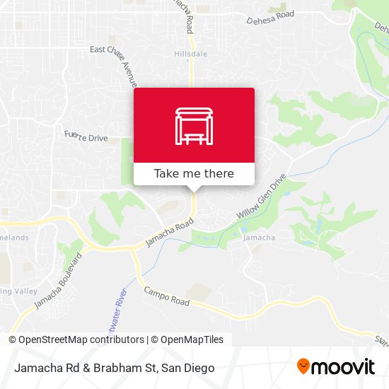 Mapa de Jamacha Rd & Brabham St