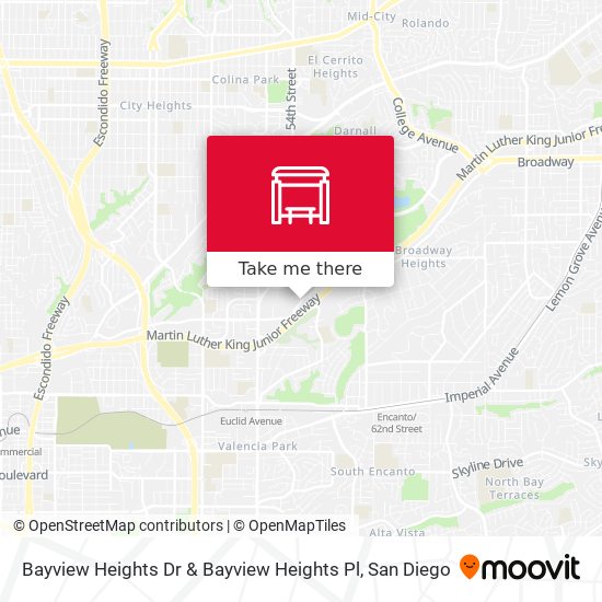 Mapa de Bayview Heights Dr & Bayview Heights Pl