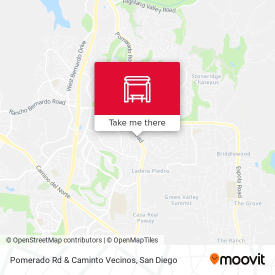 Mapa de Pomerado Rd & Caminto Vecinos