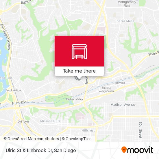Mapa de Ulric St & Linbrook Dr