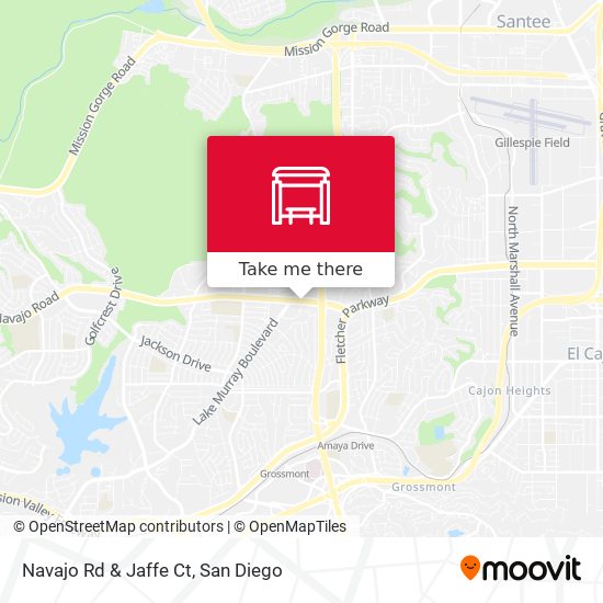 Mapa de Navajo Rd & Jaffe Ct