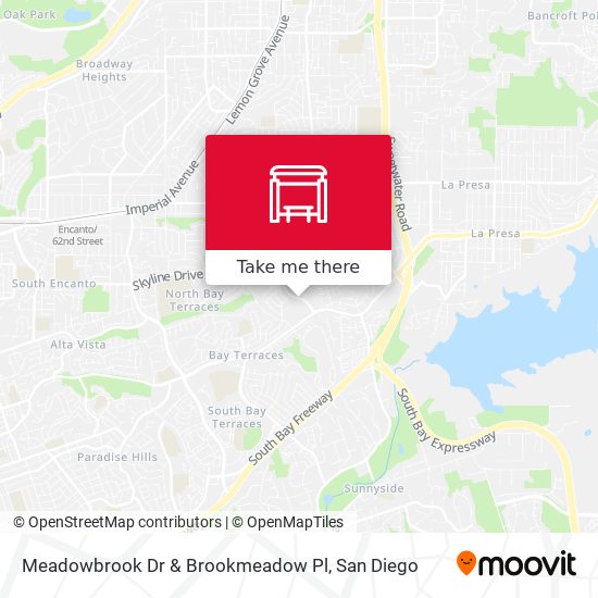 Mapa de Meadowbrook Dr & Brookmeadow Pl