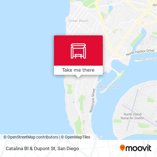 Mapa de Catalina Bl & Dupont St