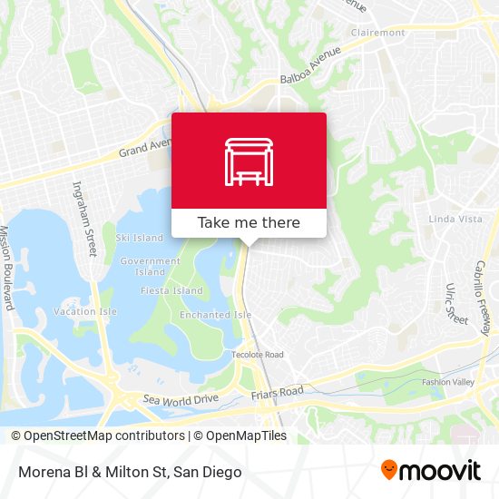Mapa de Morena Bl & Milton St