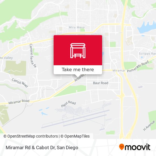 Mapa de Miramar Rd & Cabot Dr