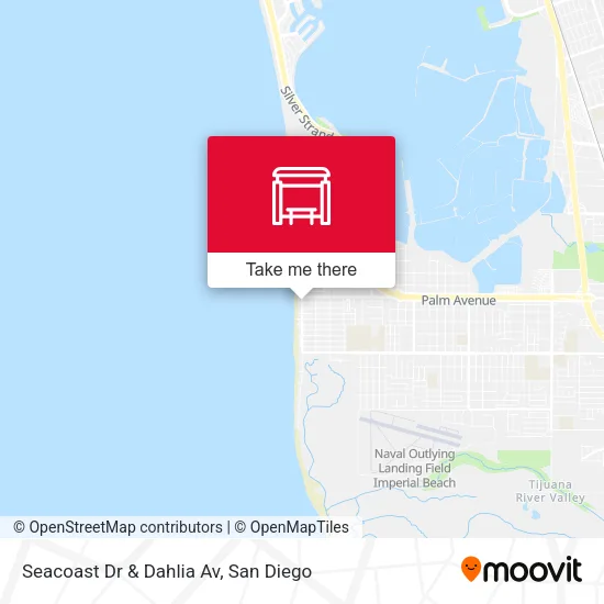 Seacoast Dr & Dahlia Av map