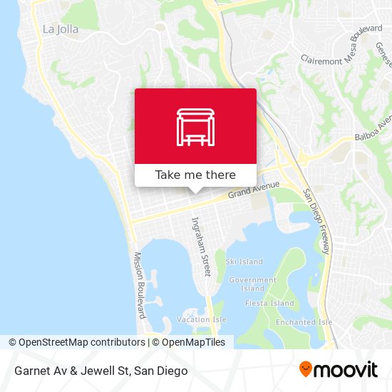 Mapa de Garnet Av & Jewell St