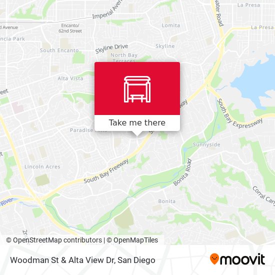 Mapa de Woodman St & Alta View Dr