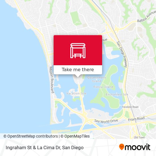 Mapa de Ingraham St & La Cima Dr