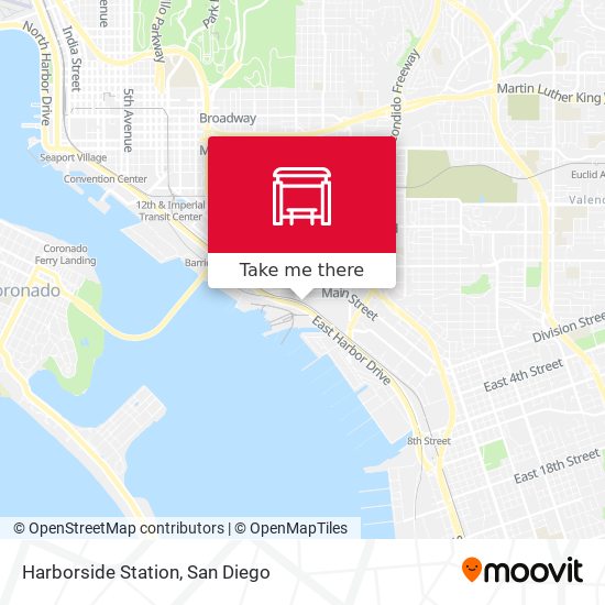 Mapa de Harborside Station