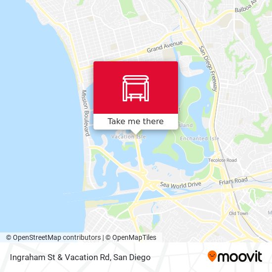 Mapa de Ingraham St & Vacation Rd