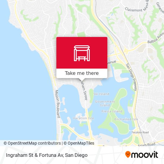 Mapa de Ingraham St & Fortuna Av