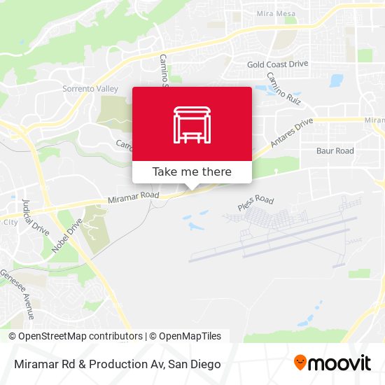 Mapa de Miramar Rd & Production Av