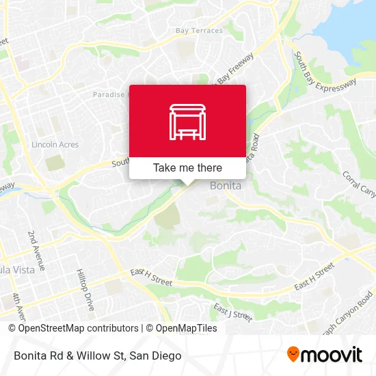 La Benite Rd Bonita Rd & Willow St parada - Rutas, horarios y tarifas