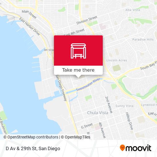 Mapa de D Av & 29th St