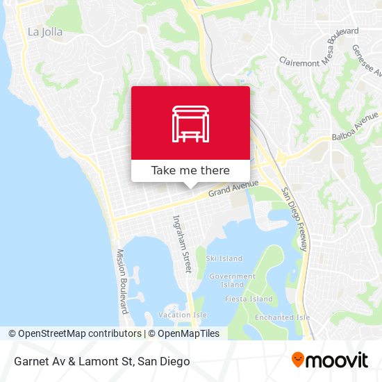 Mapa de Garnet Av & Lamont St