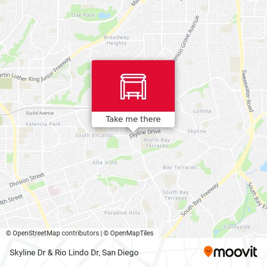 Mapa de Skyline Dr & Rio Lindo Dr