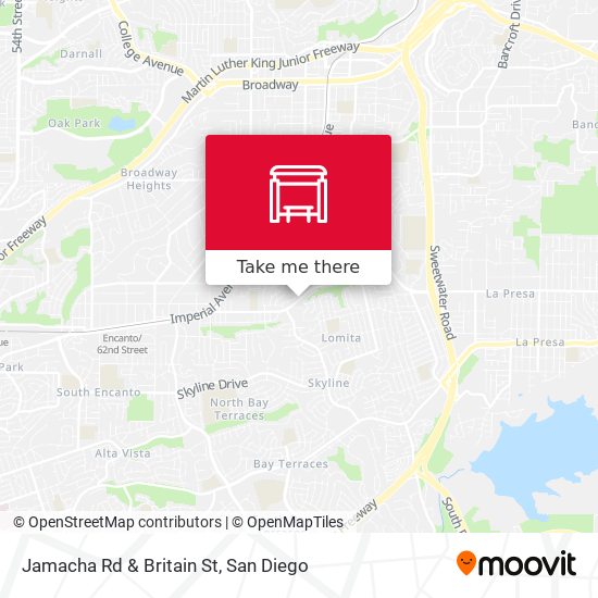Mapa de Jamacha Rd & Britain St