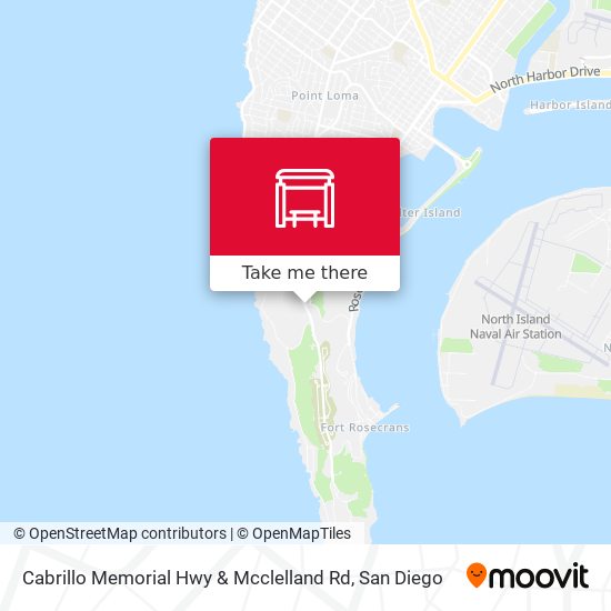 Cabrillo Memorial Hwy & Mcclelland Rd map