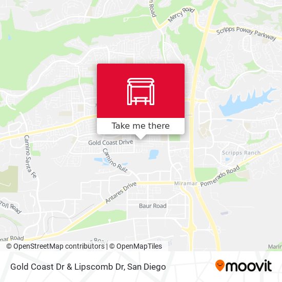 Gold Coast Dr & Lipscomb Dr map