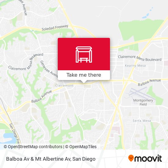 Balboa Av & Mt Albertine Av map
