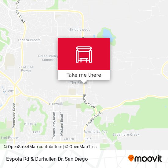 Espola Rd & Durhullen Dr map