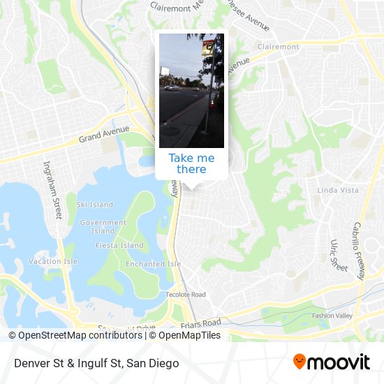 Mapa de Denver St & Ingulf St