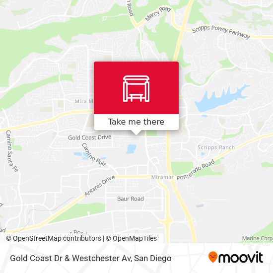 Gold Coast Dr & Westchester Av map