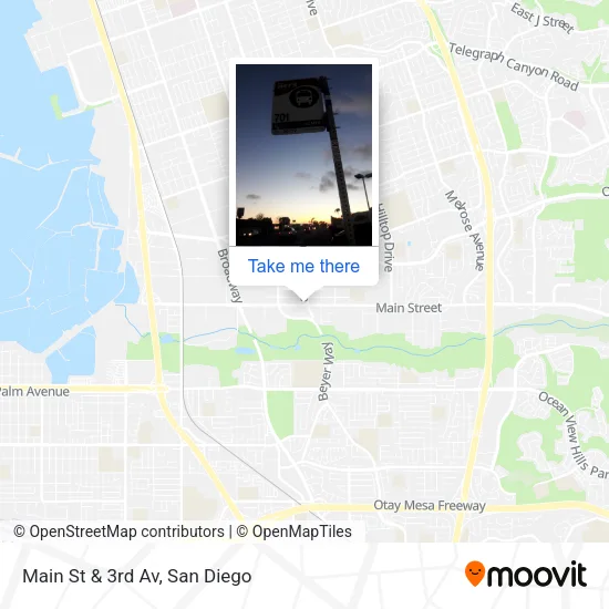 Mapa de Main St & 3rd Av
