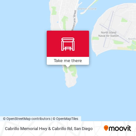 Cabrillo Memorial Hwy & Cabrillo Rd map