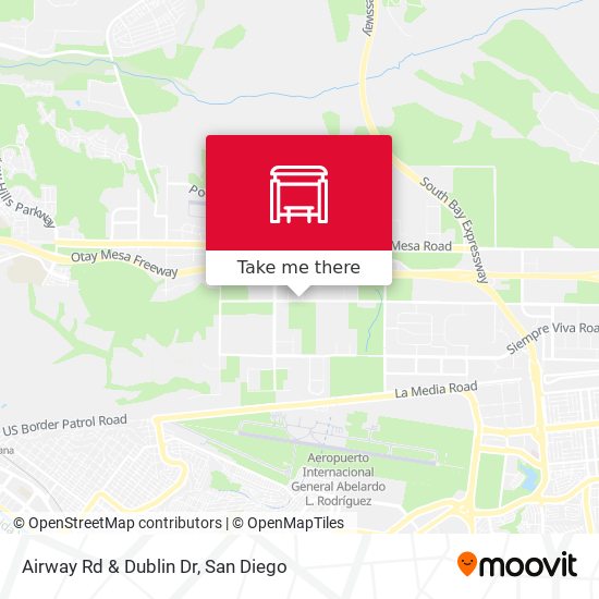 Mapa de Airway Rd & Dublin Dr