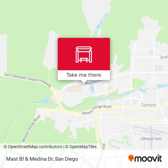Mapa de Mast Bl & Medina Dr