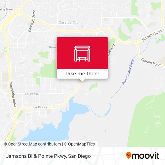 Jamacha Bl & Pointe Pkwy map