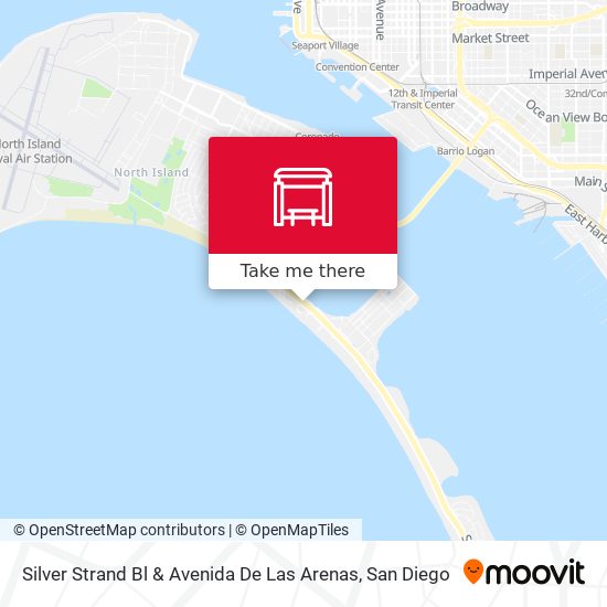 Silver Strand Bl & Avenida De Las Arenas map
