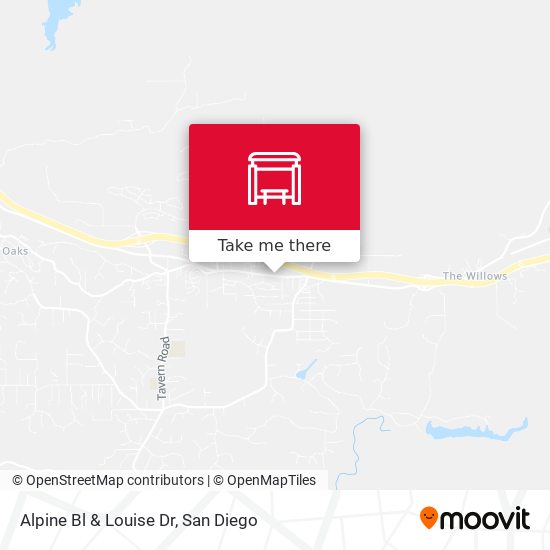 Mapa de Alpine Bl & Louise Dr