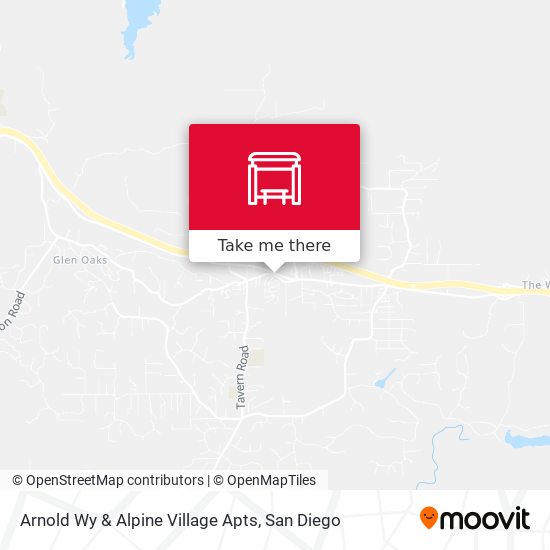Arnold Wy & Alpine Village Apts map