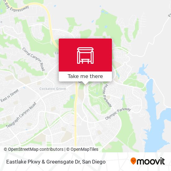 Eastlake Pkwy & Greensgate Dr map